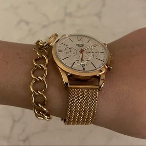 HENRY LONDON Rose Gold Watch